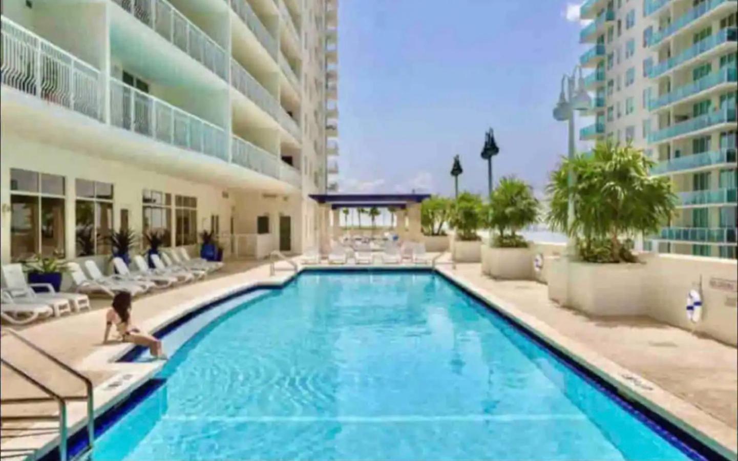 *Luxurious Highrise 2Brcondo Brickell- Waterviews* Miami Kültér fotó