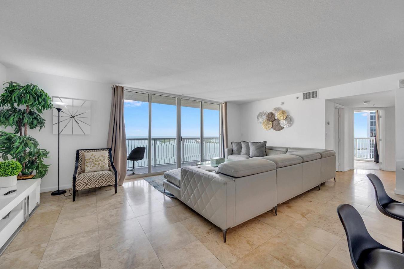 *Luxurious Highrise 2Brcondo Brickell- Waterviews* Miami Kültér fotó